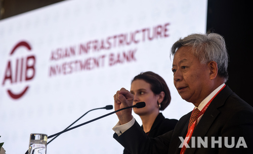 아시아인프라투자은행(AIIB) 진리췬(金立群) 총재/사진=뉴시스 제공.