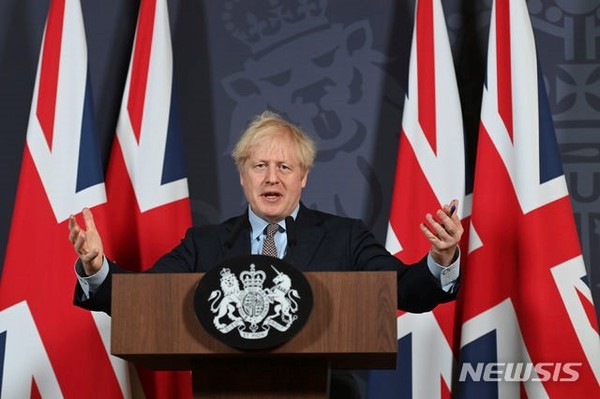 보리스 존슨 영국 총리/사진=뉴시스 제공
