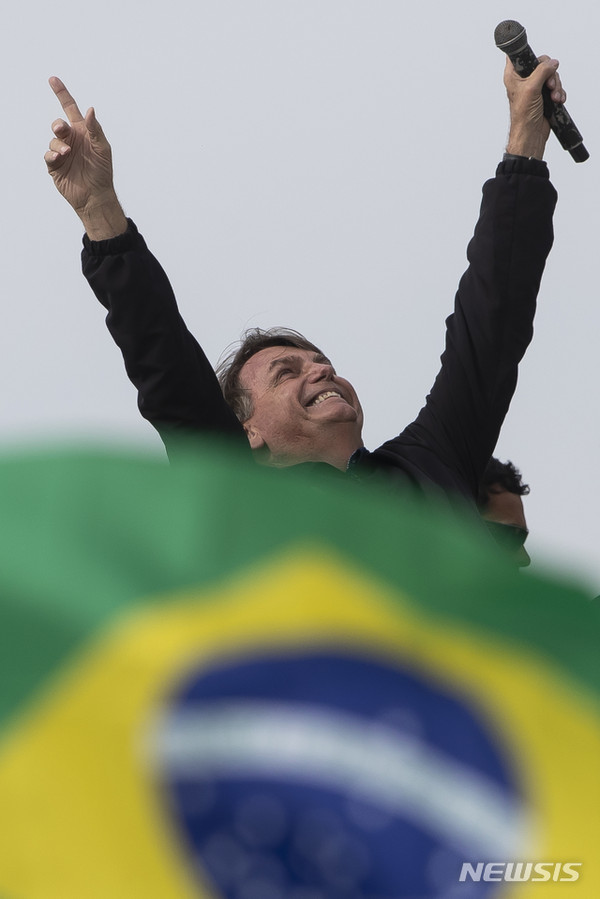 보우소나루 브라질 대통령./사진=뉴시스 제공.