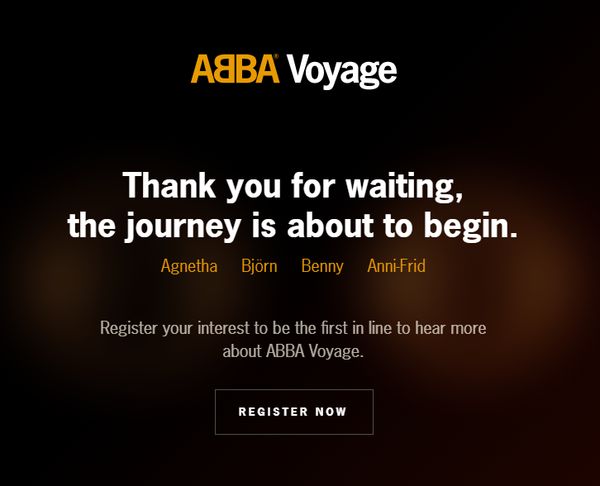 사진=ABBA Voyage 홈페이지 갈무리