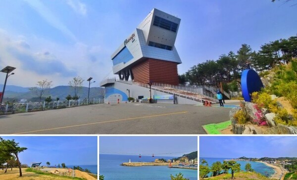 Samcheok Marine Cable Car/Photo=Ho Mi-sook's Facebook