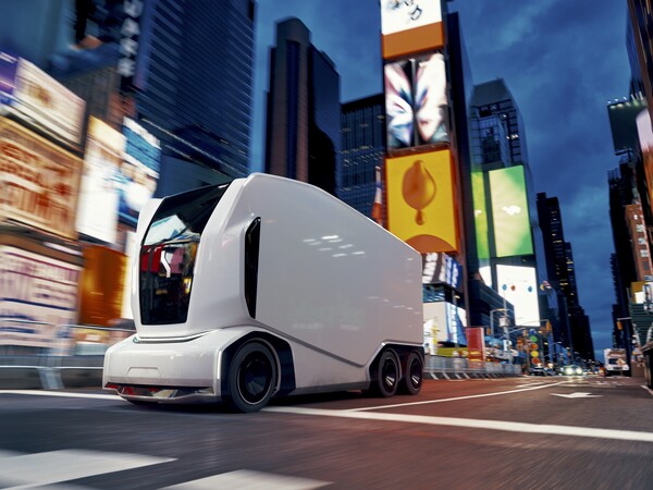 아인라이드 자율주행 전기트럭 ‘아인라이드 팟’/사진=아인라이드 홈페이지 갈무리