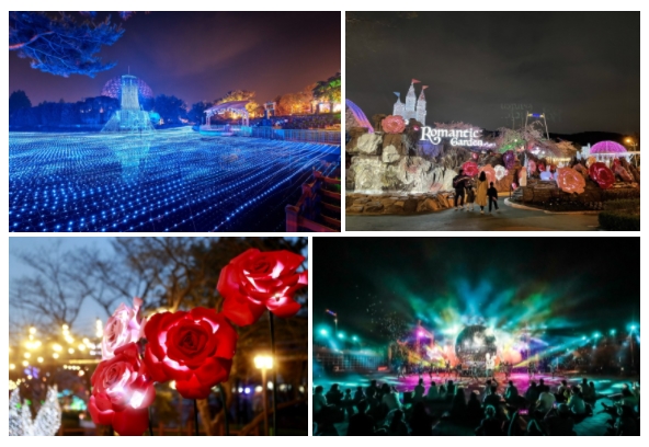 Gwacheon, Gyeonggi-do Seoul Land-Seoul Land Light Festival Luna Park/Photo=Ho Mi-sook's Facebook