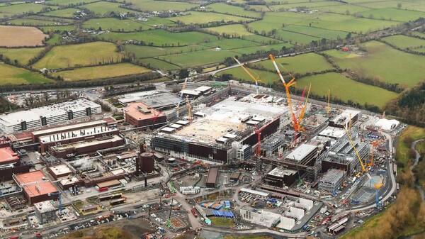 건설 중인 인텔 아일랜드 반도체 공장/사진=인텔 홈페이지 갈무리