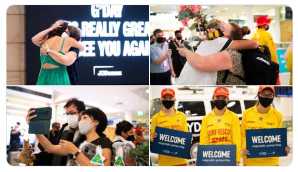 사진=호주 시드니 국제공항 트위터 갈무리