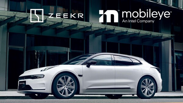 인텔 자회사 모빌아이와 중국 지리홀딩스 그룹의 글로벌 프리미엄 전기차 브랜드 ‘지커(Zeekr)’/사진=인텔/모빌아이 홈페이지 갈무리
