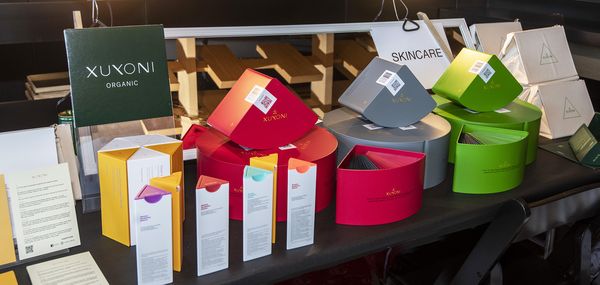 재사용 가능한 슈요니의 친환경 패키지 디자인/사진=슈요니 제공