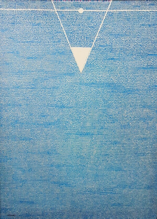 전면점화. 97.5 × 130.0cm(60F) 김환기[개인소장]