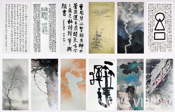 주요 전시 작품/ 사진= 청목미술관 제공.