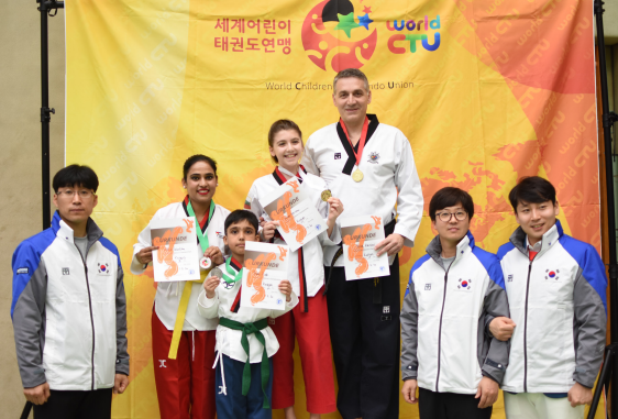 Photo: Courtesy of the World Children's Taekwondo Union.