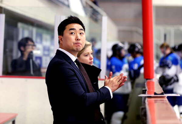 김도윤 여자아이스하키대표팀 신임 감독/사진=대한아이스하키협회 제공