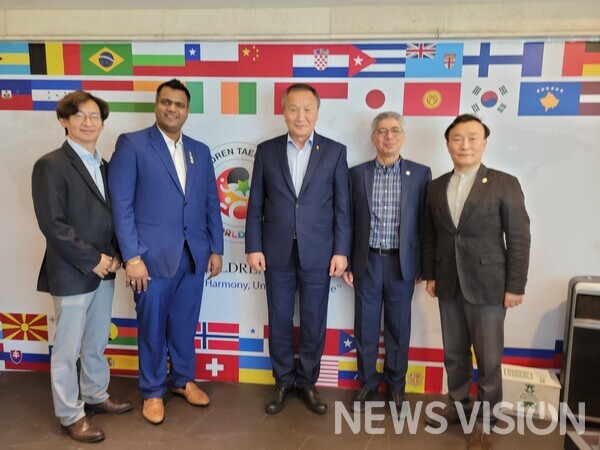 写真＝世界子供テコンドー連盟