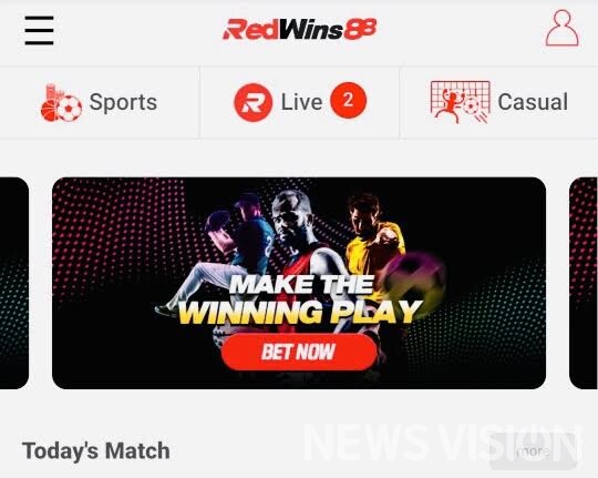 photo= ‘red win 88’ mobile page screen capture.