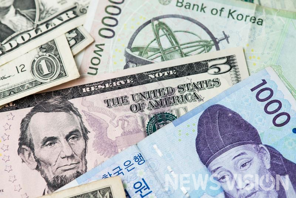 원과 달러 / 사진=뉴스비전 DB