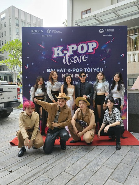 KPOP 행사 심사위원 일동./사진=한국콘텐츠진흥원 제공