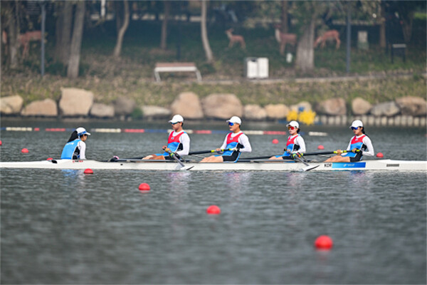 (왼쪽부터)김수현, 이승호, 강이성, 강현주, 배지인 선수./사진=넷마블 제공.