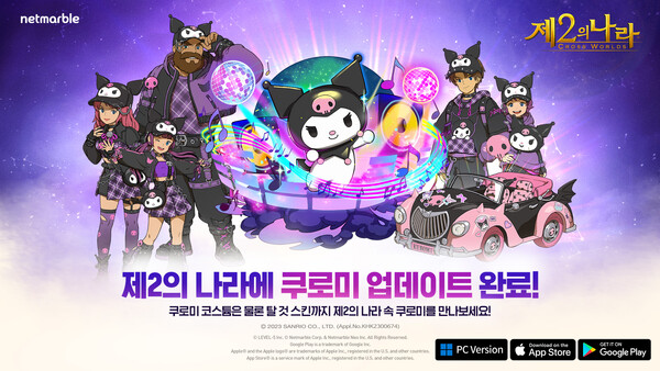 넷마블 제2의 나라, 산리오캐릭터즈 콜라보레이션 ‘추가 에피소드’ 공개./사진=넷마블 제공.