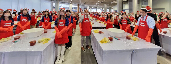 김치 대축제 김장 담그기 경연대회./사진=민주평화통일자문회 제공.