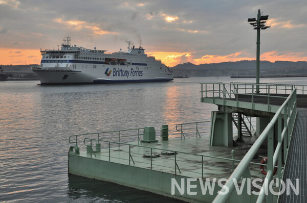 스페인 빌바오 항구 전경