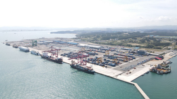 영일만항 배후단지 전경. / 사진=포항시 제공